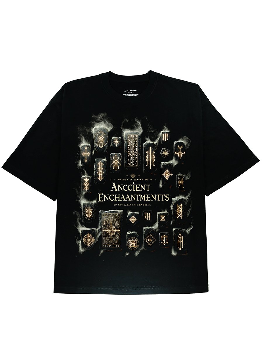 Ancient Enhancements Graphic DTG printed T-shirt - DIAI
