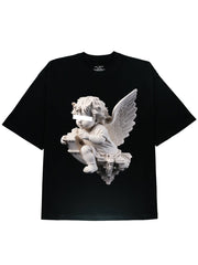 Baby Angel Sitting on the Graphic T-shirt - DIAI