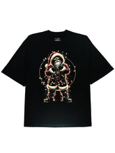 Christmas Graphic Tee featuring Santa Claus and soft cotton material - DIAI
