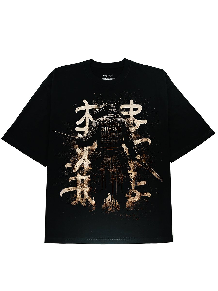 Classy Samurai in Shadow Warrior Graphic Tee - DIAI