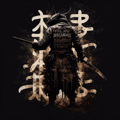 Classy Samurai in Shadow Warrior Graphic Tee - DIAI