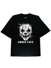 DIAI-Ghost Face Graphic Black Tee - DIAI