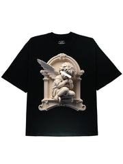 Get Statue-Inspired Little Angel Wearable Artistry: A Fun Twist To Your Graphic Tee Collection - DIAI