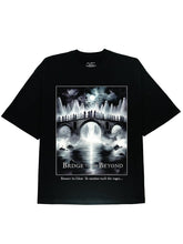 Horroric Moonlight Bridge for Halloween Graphic Tee - DIAI