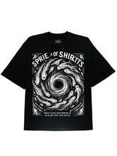Horroric Spirits Storm Graphic Black Tee - DIAI