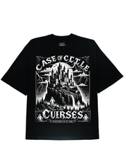 Image of Horroric Castle Printed with Newest DTG Black Tee - DIAI