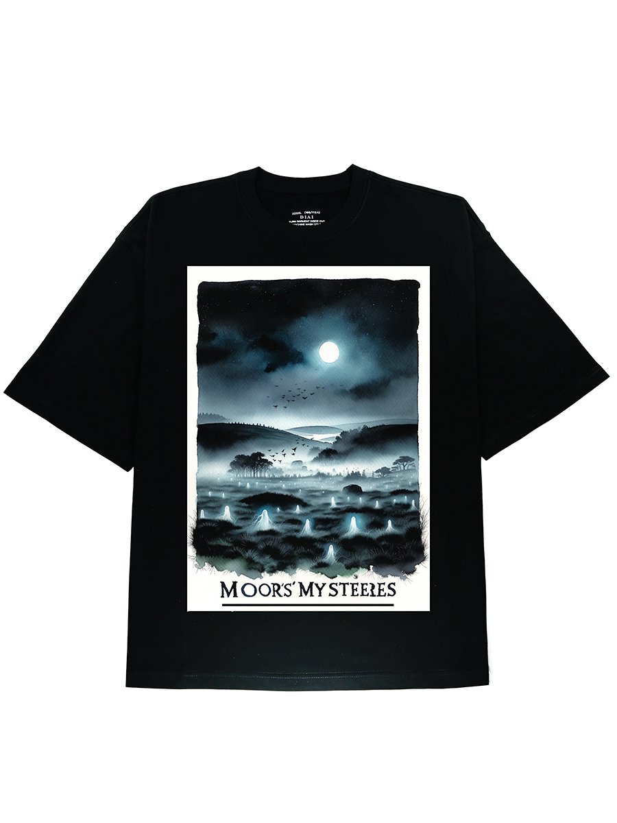 Moors of My Steeres Spirits Grave Graphic T-shirt for Halloween - DIAI