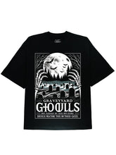 Spirits in Grave Yard with Horroric Look Printed Graphic T-shirt - DIAI