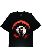 The Samurai in Night Graphic Tee: A Fashionable Tribute to Samurai Warriors for Men - DIAI