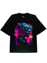 The Skeleton Elegence Men Graphic Black Tee for Halloween - DIAI