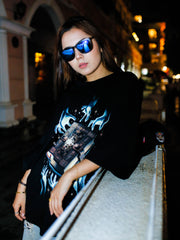 DIAI-Horroric Hands to a Book for Spooky Night Graphic Tee